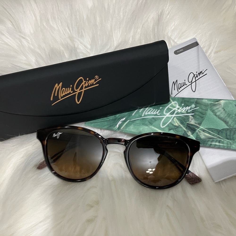 Maui Jim Brown Havana Gradient Sunglasses - Picture 2 of 6